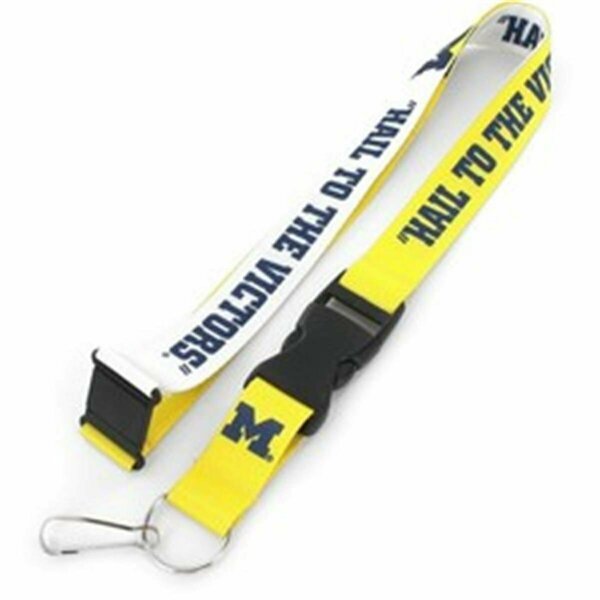 Coolcollectibles Michigan Wolverines Lanyard Breakaway Style Slogan Design CO3353822